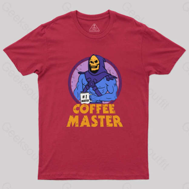Coffee Master T-Shirt Red / S