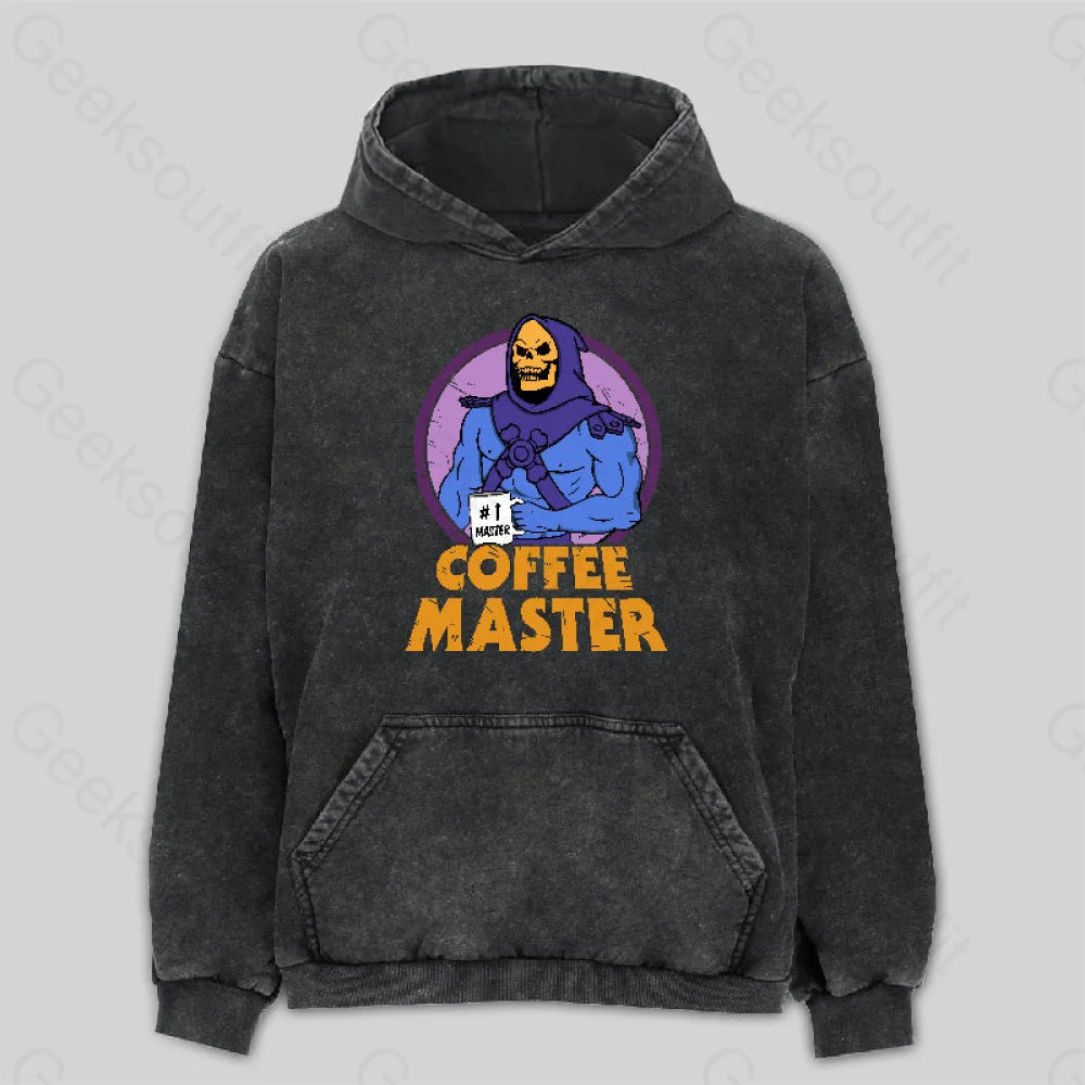 Coffee Master Washed Hoodie M