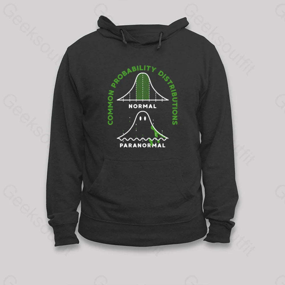 Common Probability Distrubutions Hoodie Black / S