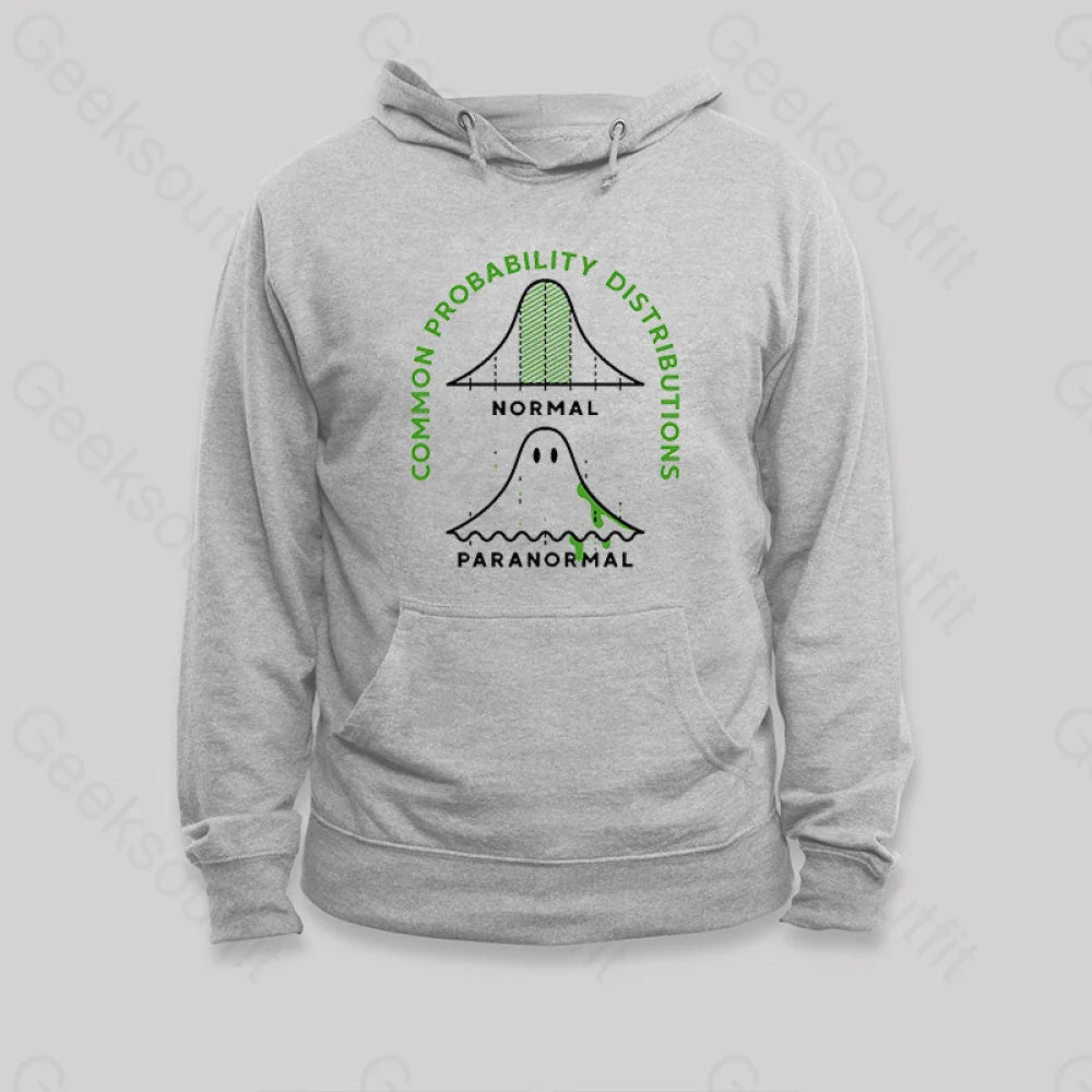 Common Probability Distrubutions Hoodie Grey / S