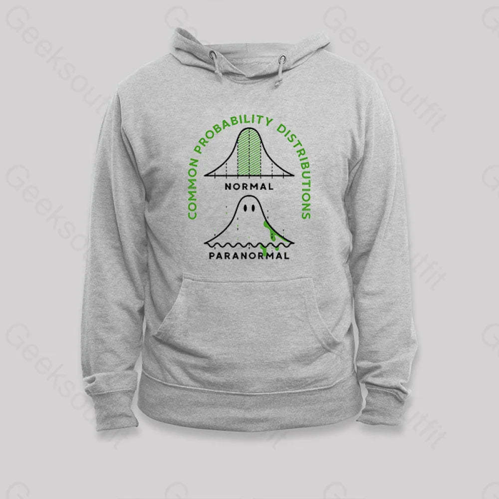 Common Probability Distrubutions Hoodie Grey / S