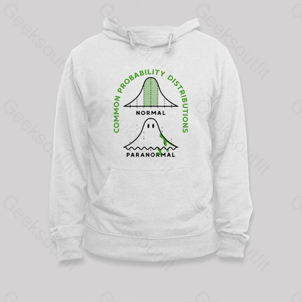 Common Probability Distrubutions Hoodie White / S