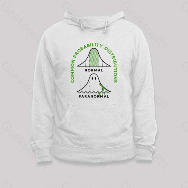 Common Probability Distrubutions Hoodie White / S