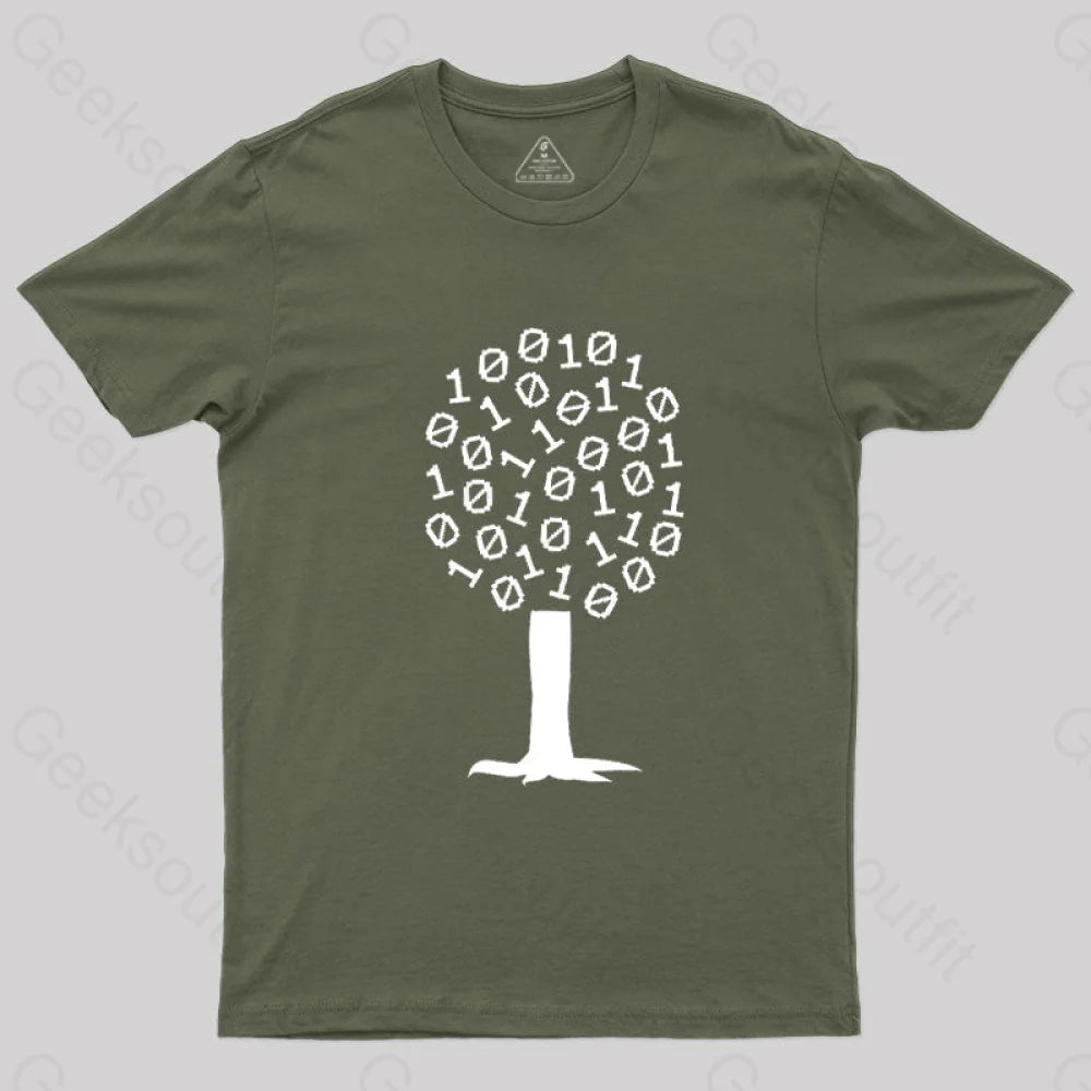 Computer Science T-Shirt Army Green / S