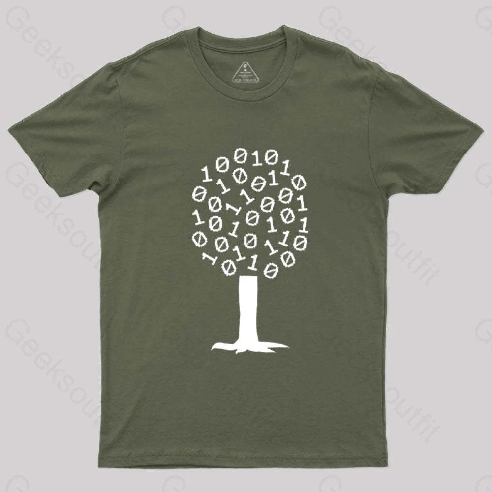Computer Science T-Shirt Army Green / S