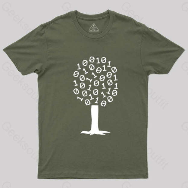 Computer Science T-Shirt Army Green / S