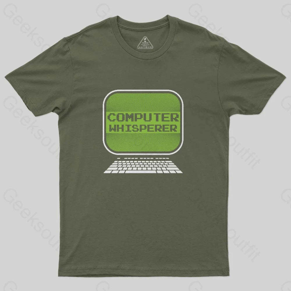 Computer Whisperer T-Shirt - Geeksoutfit