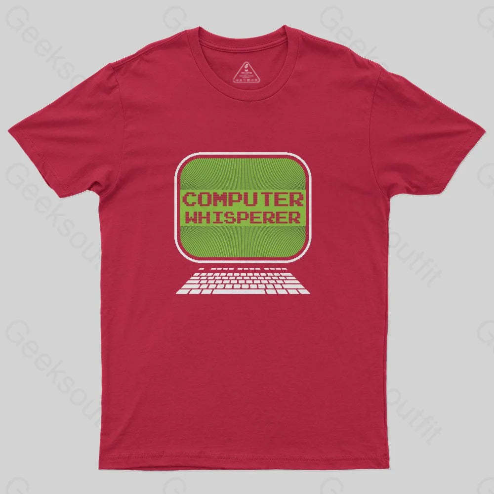 Computer Whisperer T-Shirt - Geeksoutfit