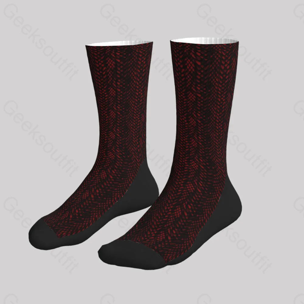 Cool Dragon Scales Men’s Socks