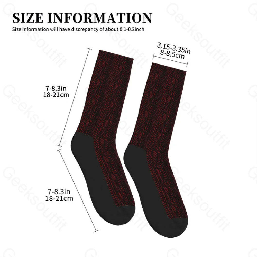Cool Dragon Scales Men’s Socks