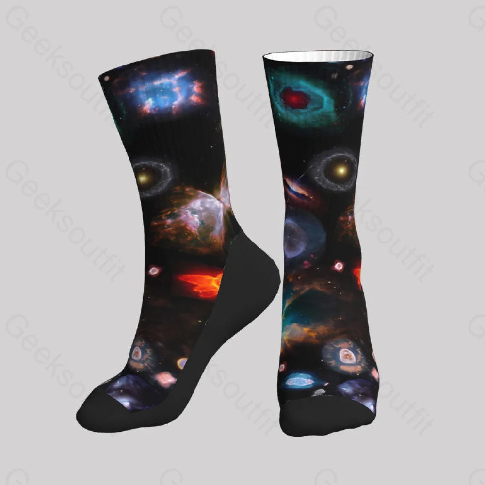 Cosmic Space Men’s Socks
