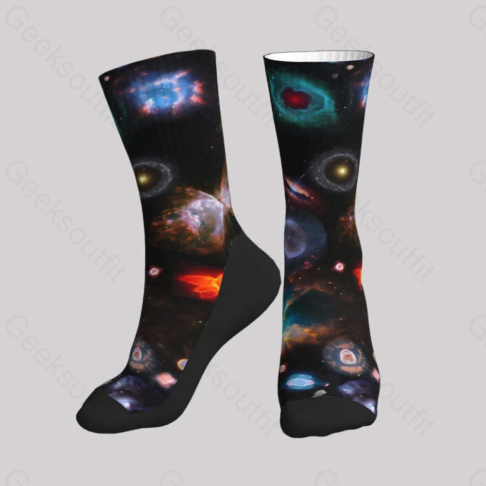 Cosmic Space Men’s Socks