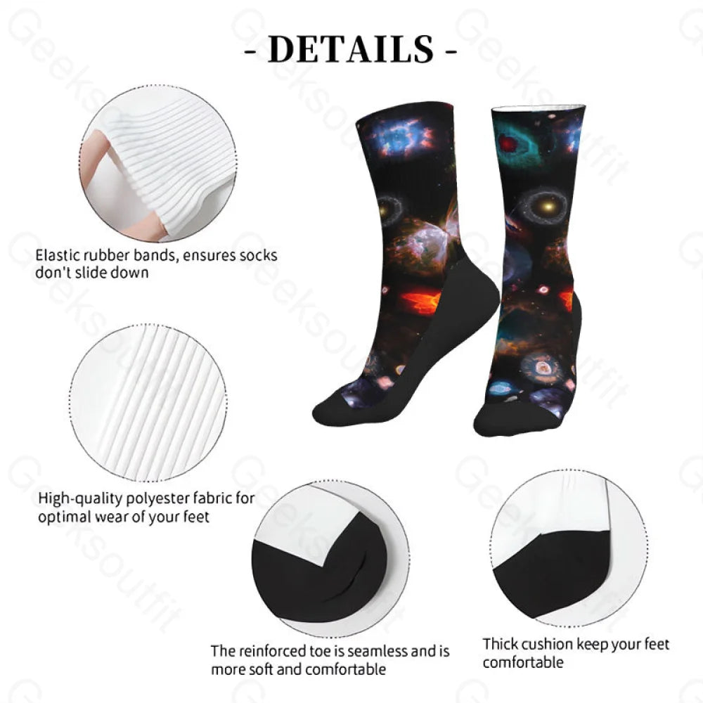 Cosmic Space Men’s Socks
