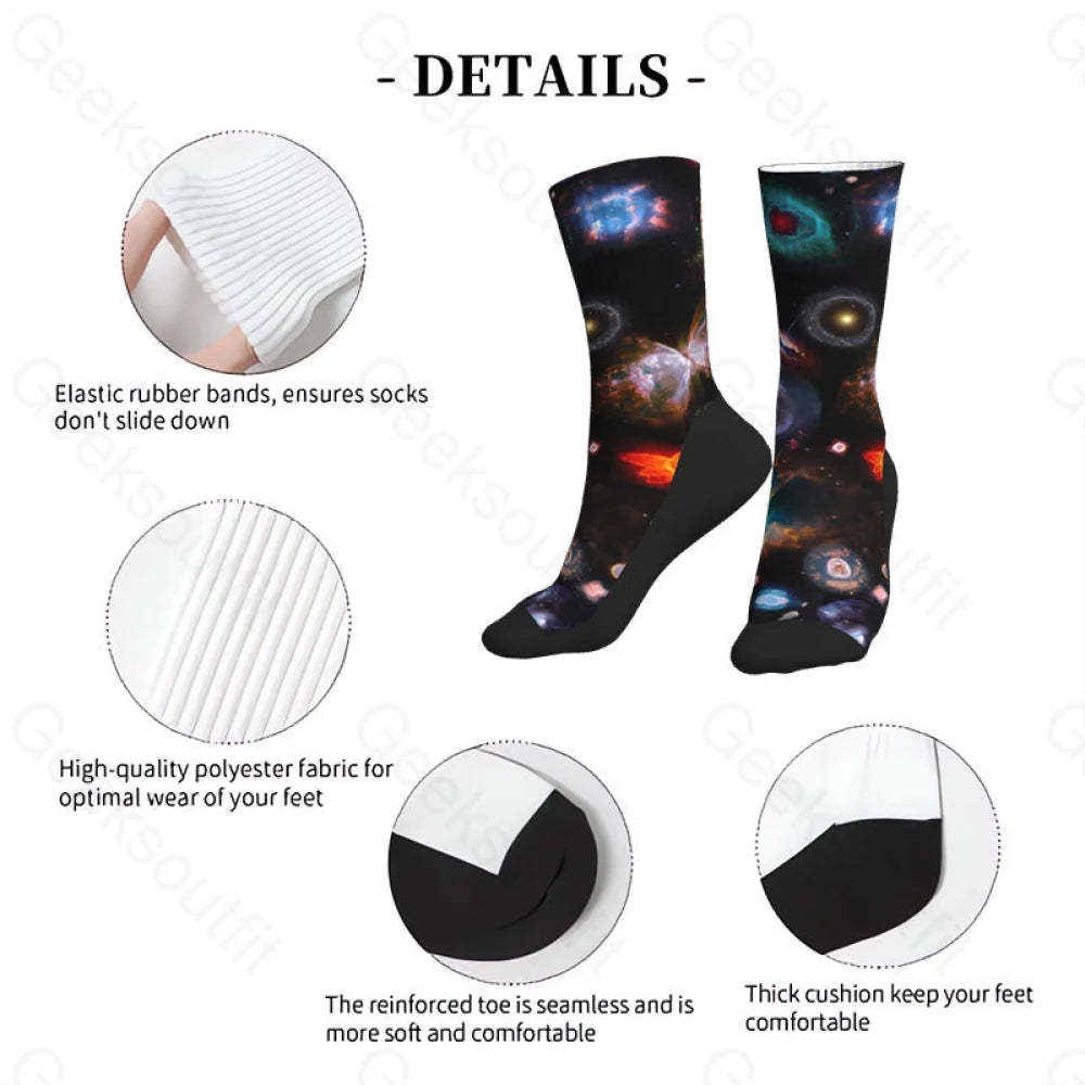 Cosmic Space Men’s Socks