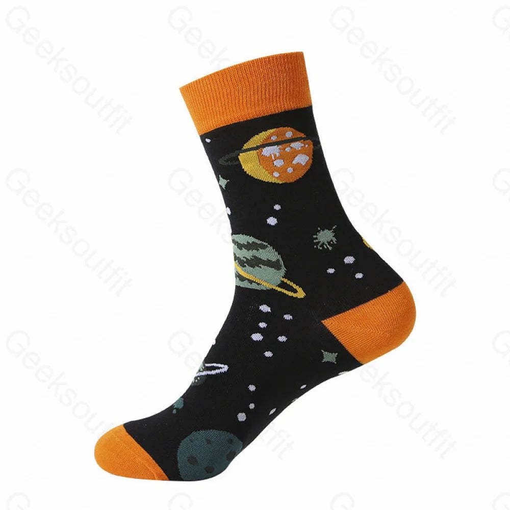 Cosmic Spaceman Men’s Socks