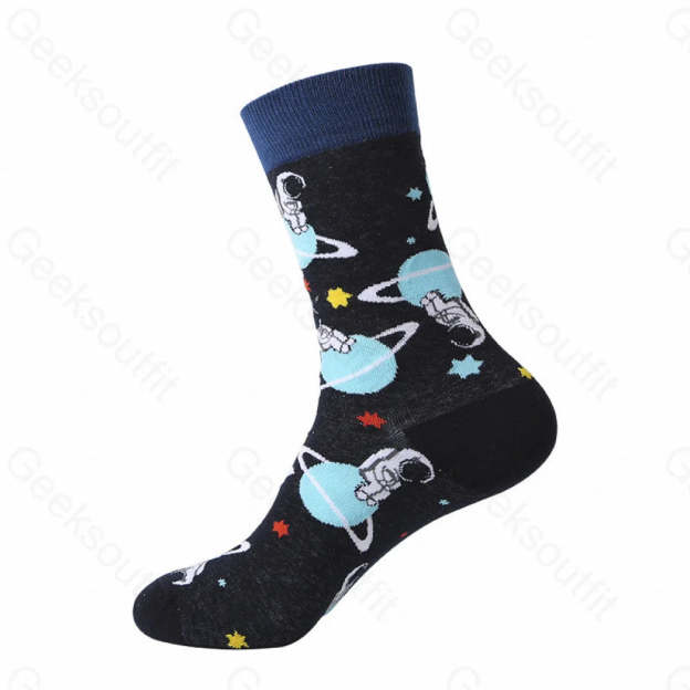 Cosmic Spaceman Men’s Socks