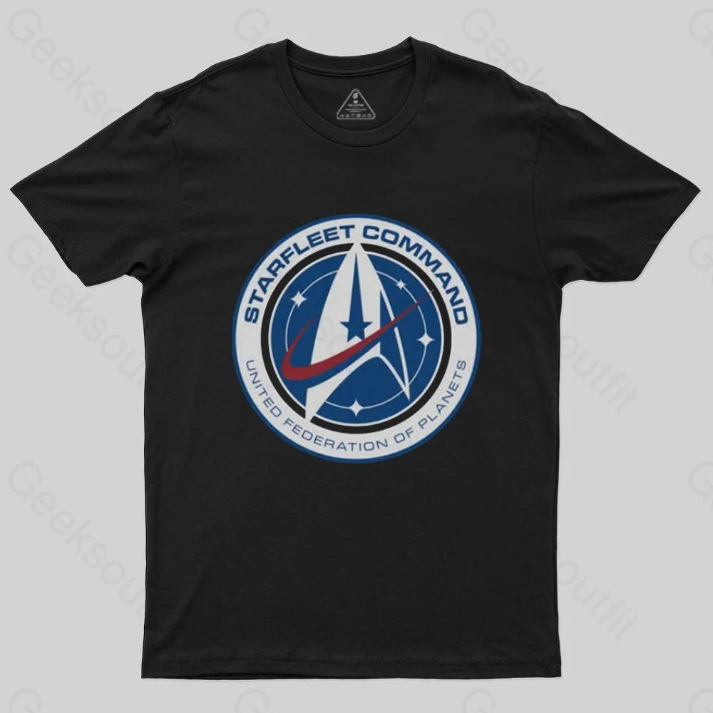 Star Trek Discovery Starfleet Command T-Shirt - Geeksoutfit