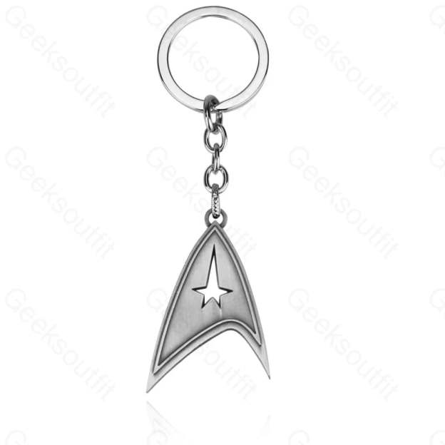 Cosmic Voyage Keychain K072 Antique Silver