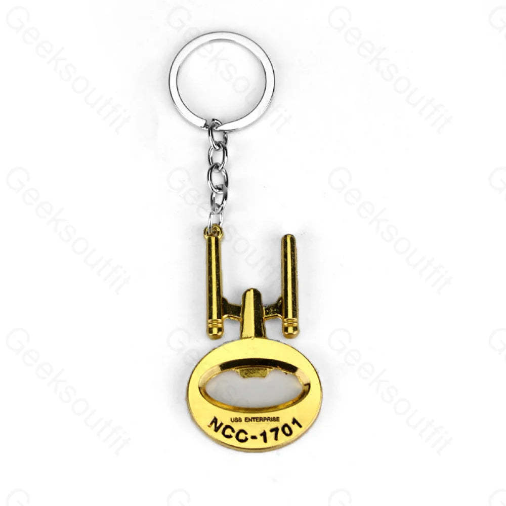 Cosmic Voyage Keychain K106 Gold