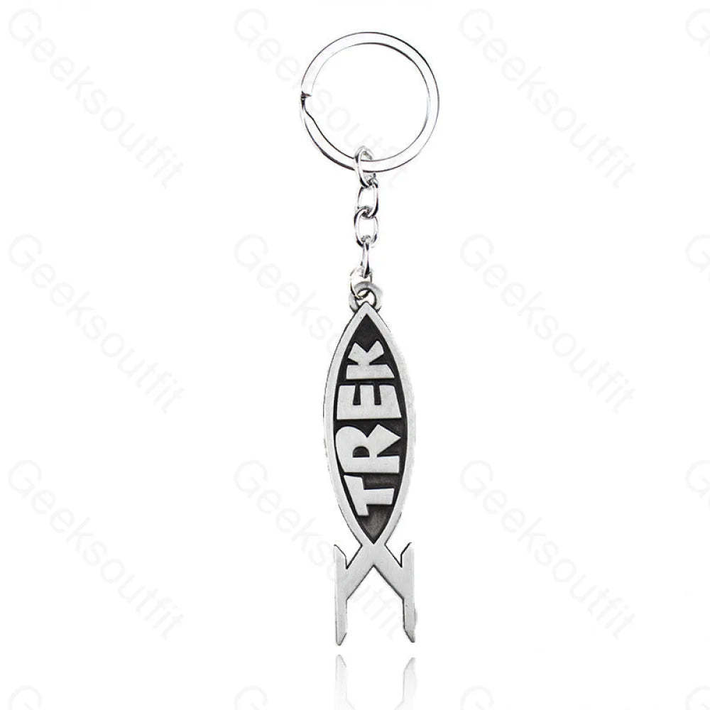 Cosmic Voyage Keychain K405 Silver