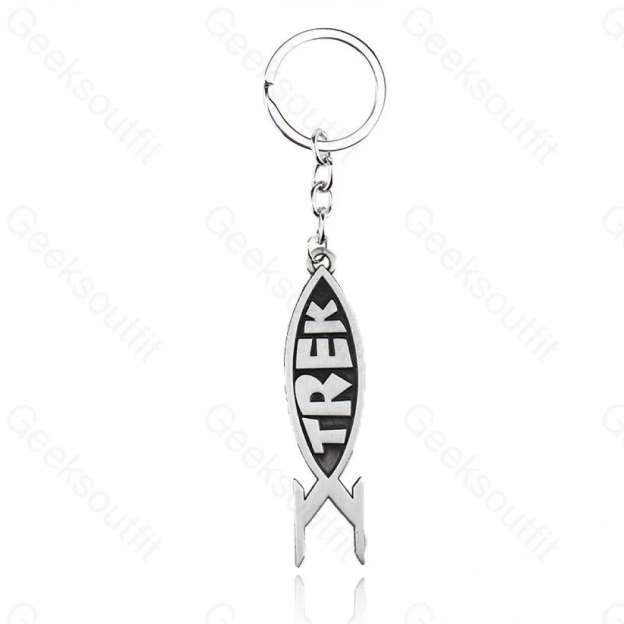 Cosmic Voyage Keychain K405 Silver