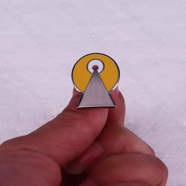Cosmic Voyage Vulcan Philosophical Symbols Pins