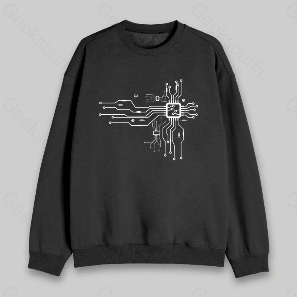 CPU Heart Sweatshirt - Geeksoutfit