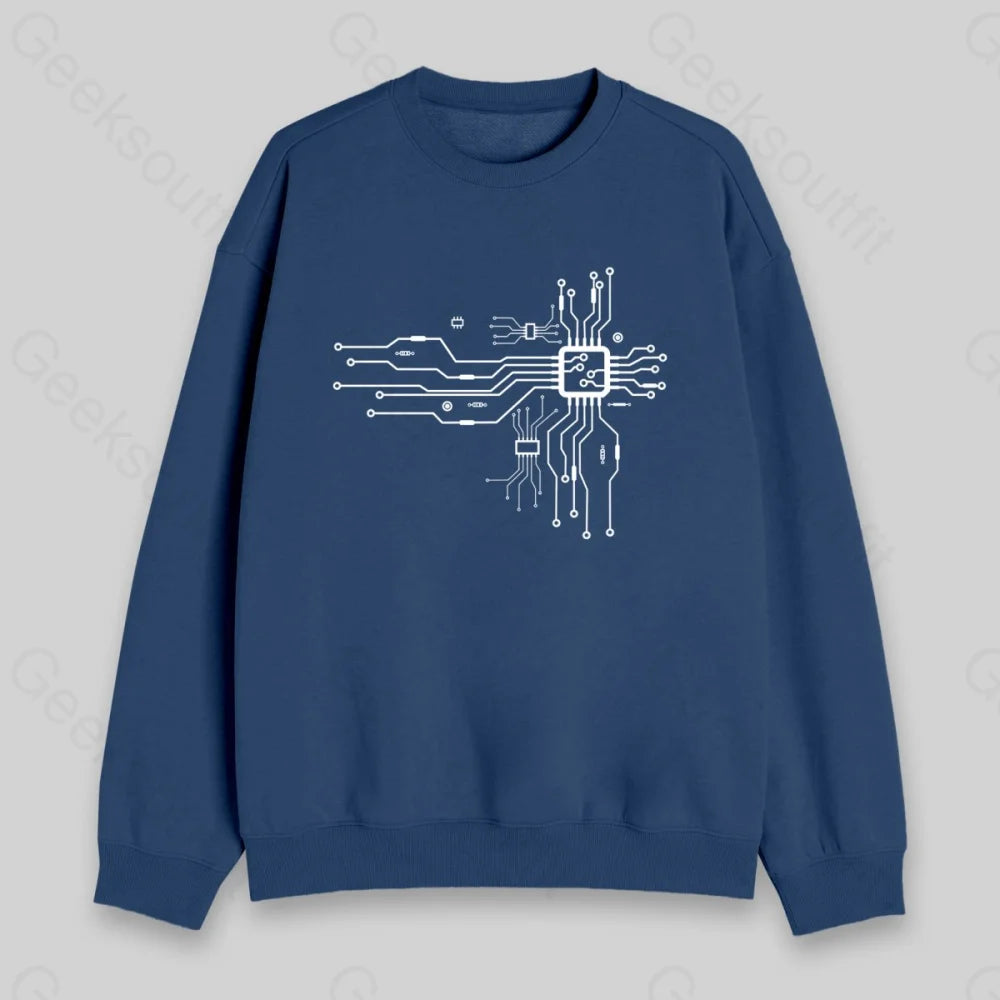 CPU Heart Sweatshirt - Geeksoutfit