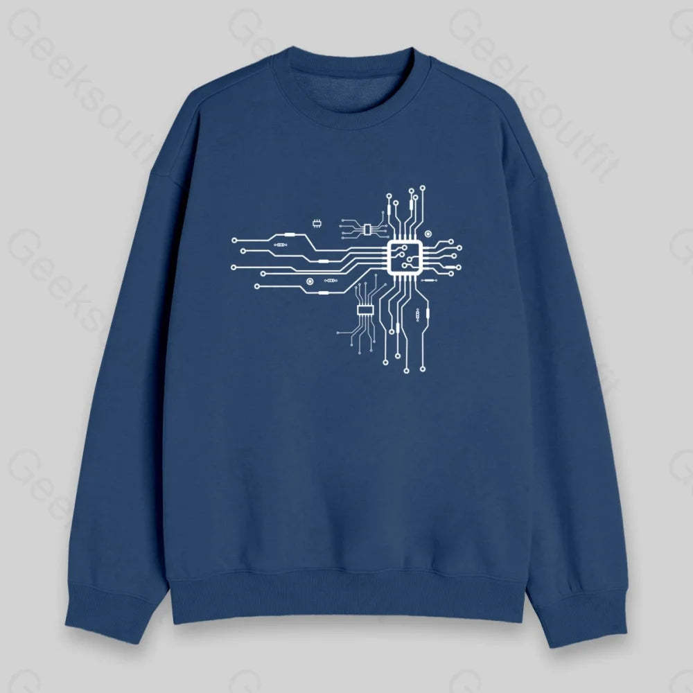 CPU Heart Sweatshirt - Geeksoutfit