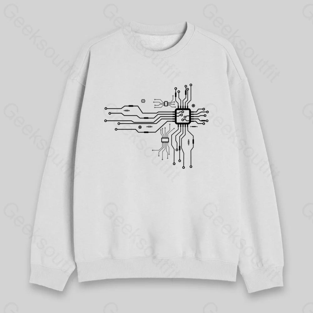 CPU Heart Sweatshirt - Geeksoutfit