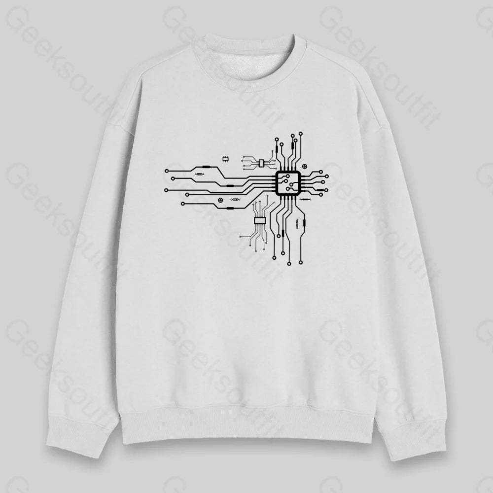 CPU Heart Sweatshirt - Geeksoutfit