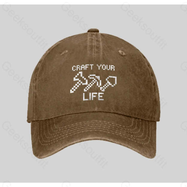 Craft Your Life Washed Vintage Baseball Cap Natural
