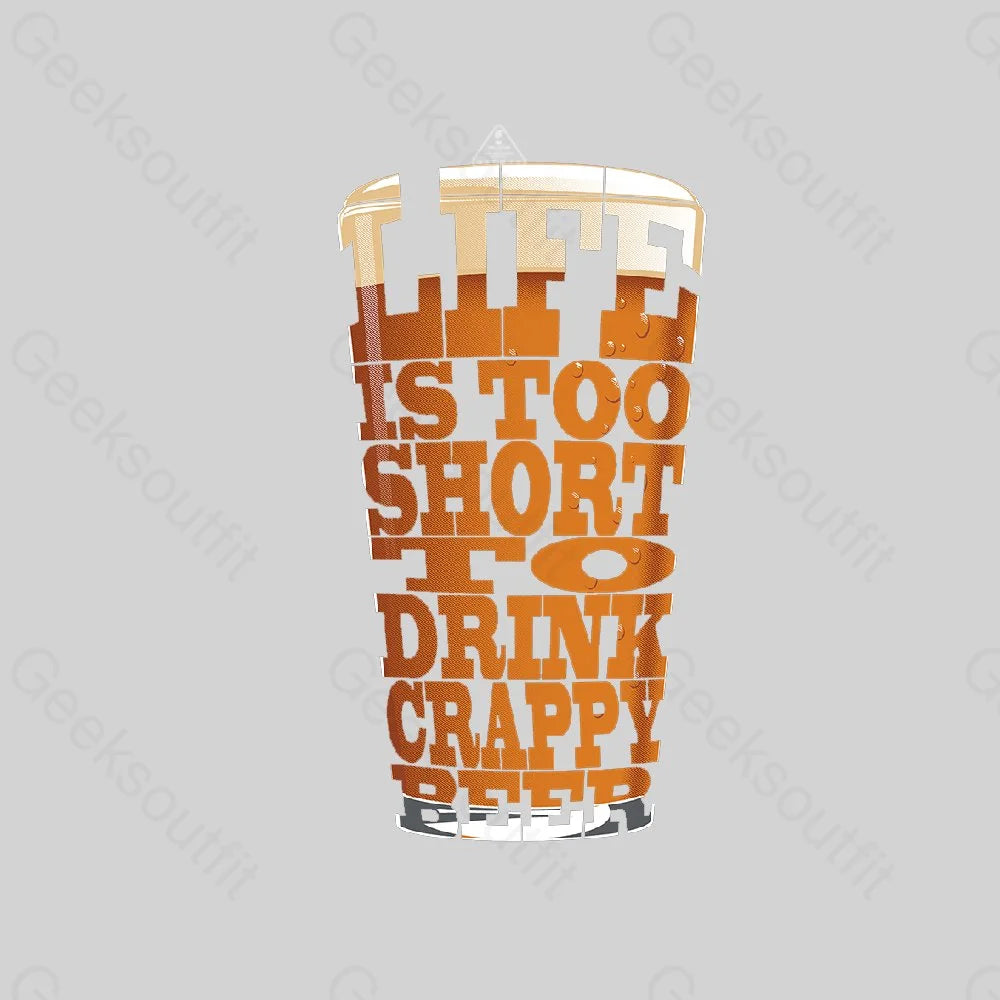 Crappy Beer T-Shirt - Geeksoutfit