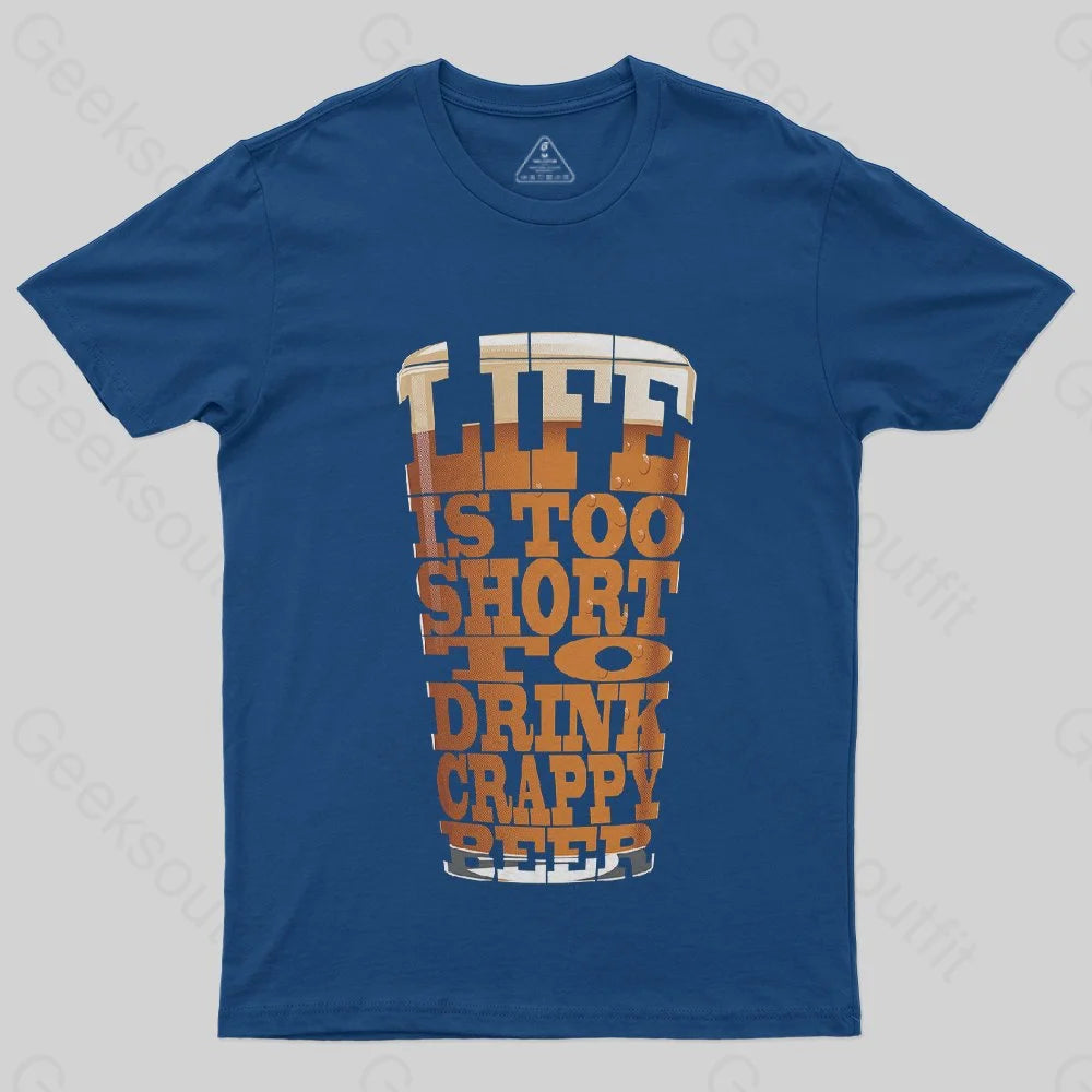 Crappy Beer T-Shirt - Geeksoutfit