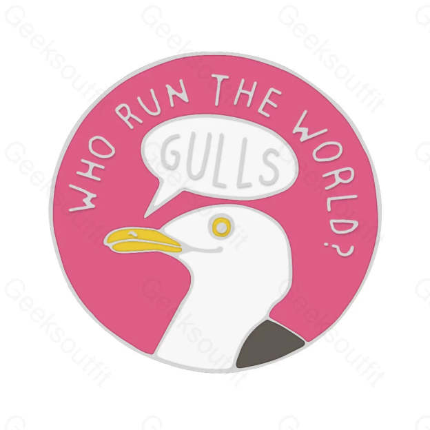 Creative Cartoon Mischief Duck Pins Ducks
