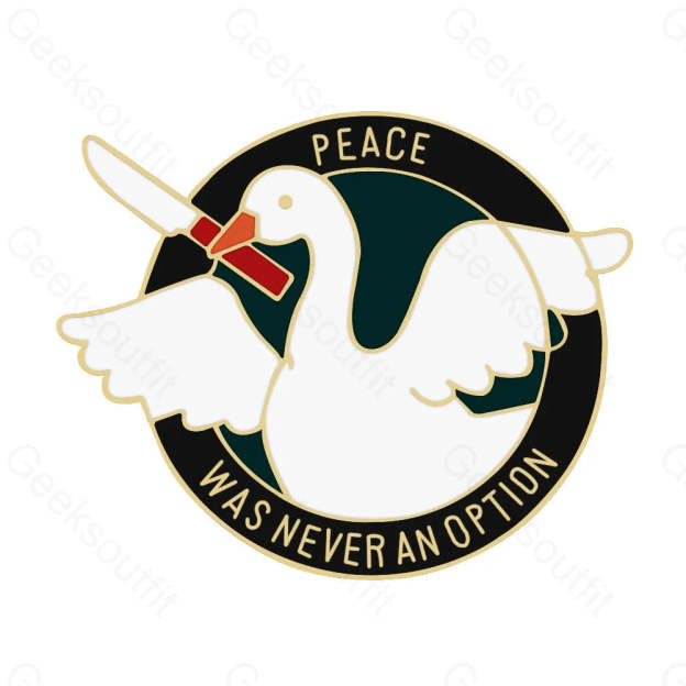 Creative Cartoon Mischief Duck Pins Flying Swan