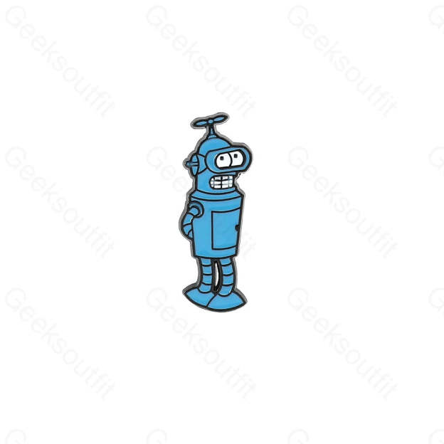 Creative Cartoon Robot Pins Xz2287-2