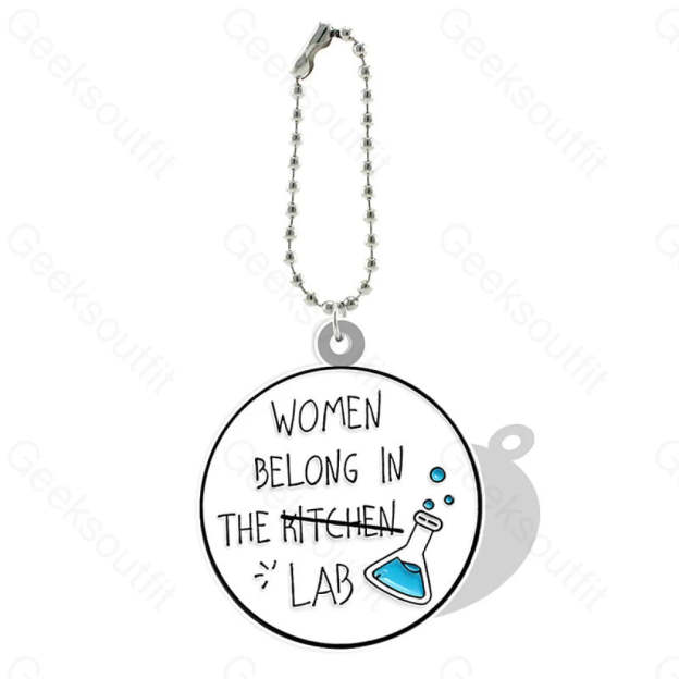 Creative Chemistry Mathematics Keychain Qhx65