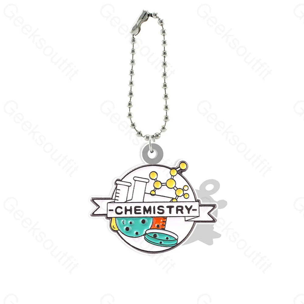 Creative Chemistry Mathematics Keychain Qhx79
