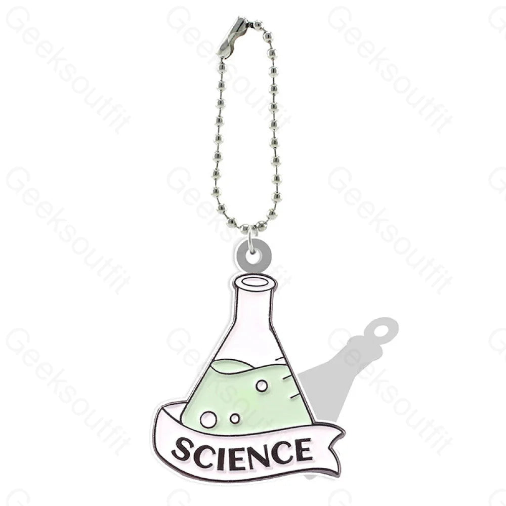 Creative Chemistry Mathematics Keychain Qhx80