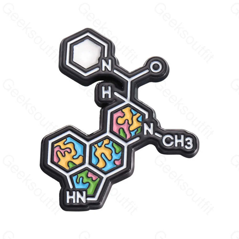 Creative Gene Chain Chemistry Pins Xz9862
