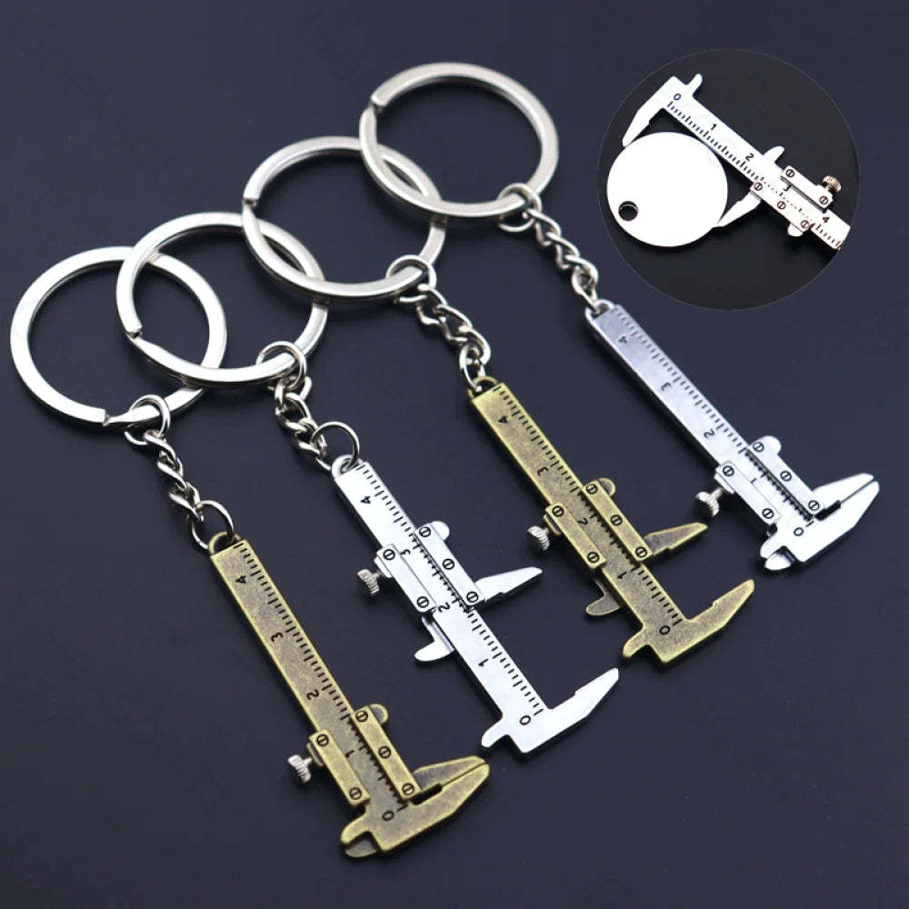 Creative Vernier Calipers Keychain