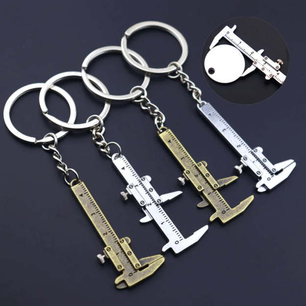 Creative Vernier Calipers Keychain