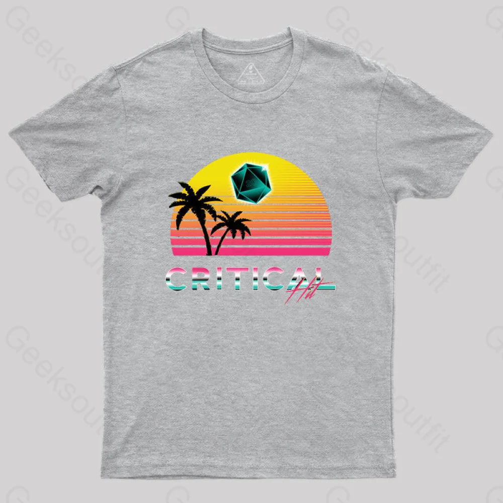 Critical Hit T-Shirt Grey / S