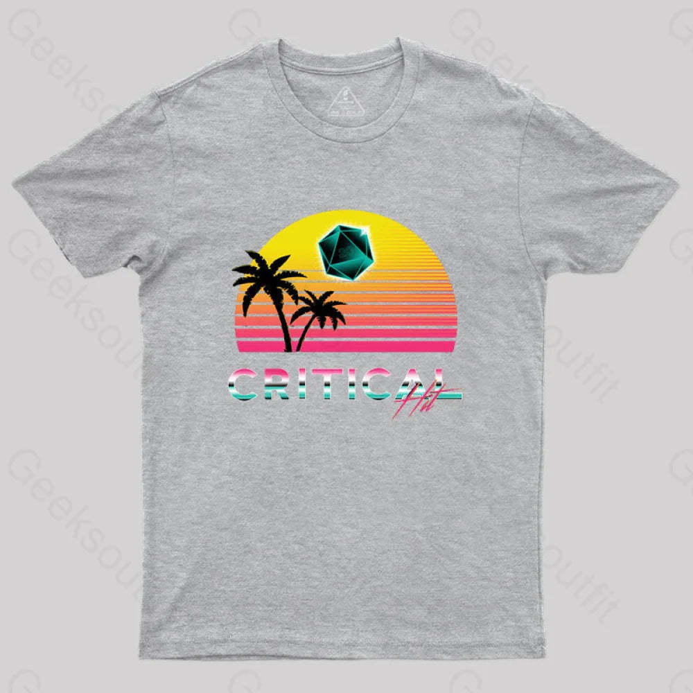 Critical Hit T-Shirt Grey / S
