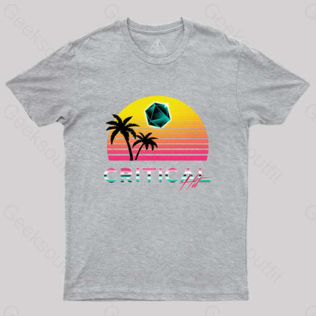 Critical Hit T-Shirt Grey / S