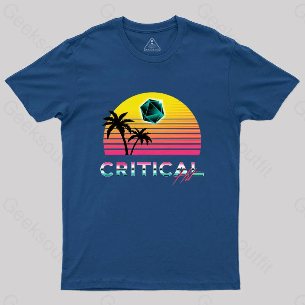 Critical Hit T-Shirt Navy / S