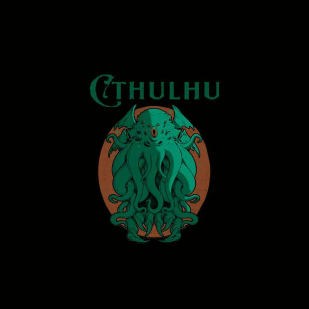 Cthulhu Magazine Nerd T-Shirt
