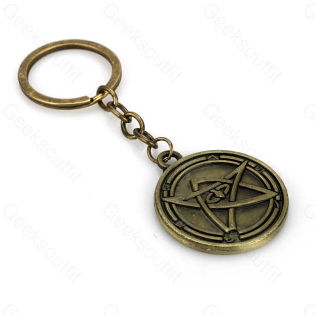 Cthulhu Mythos Keychain Keychain Gold