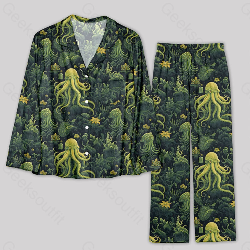 Cthulhu Pajamas Set S / Geekpj0086 Yc